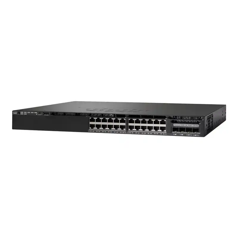 Cisco Catalyst 3650-24PD-L - Commutateur - Géré - 24 x 10 - 100 - 1000 (PoE+) + 2 x 10 Gigabit SFP+... (WS-C3650-24PD-L)_1